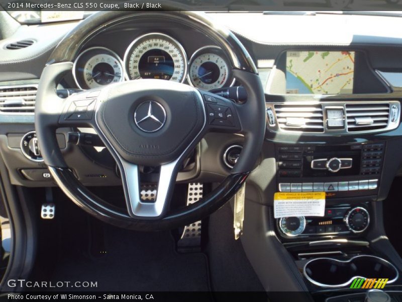 Black / Black 2014 Mercedes-Benz CLS 550 Coupe