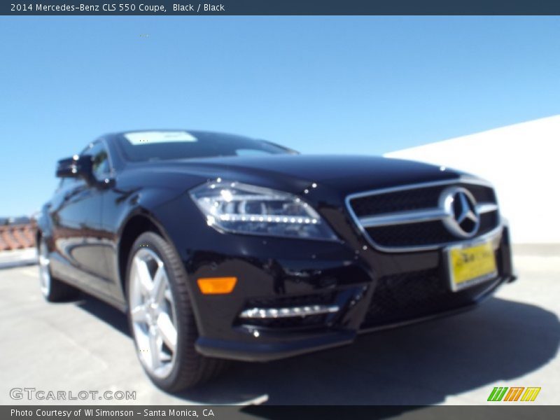 Black / Black 2014 Mercedes-Benz CLS 550 Coupe