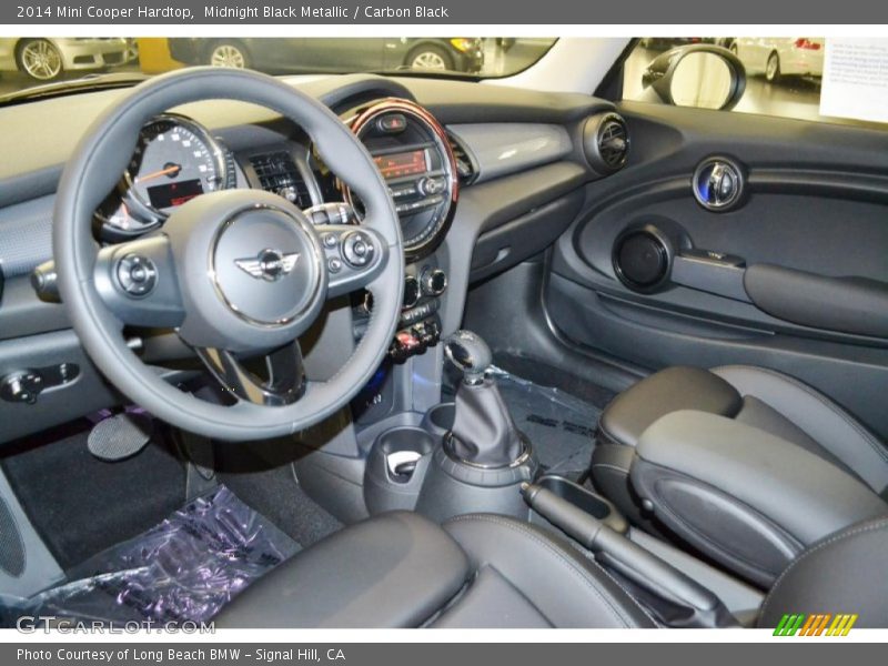 Midnight Black Metallic / Carbon Black 2014 Mini Cooper Hardtop
