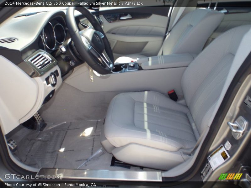 Palladium Silver Metallic / Ash/Black 2014 Mercedes-Benz CLS 550 Coupe