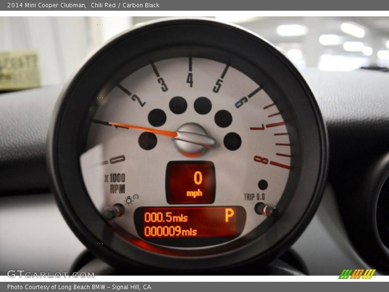 Chili Red / Carbon Black 2014 Mini Cooper Clubman