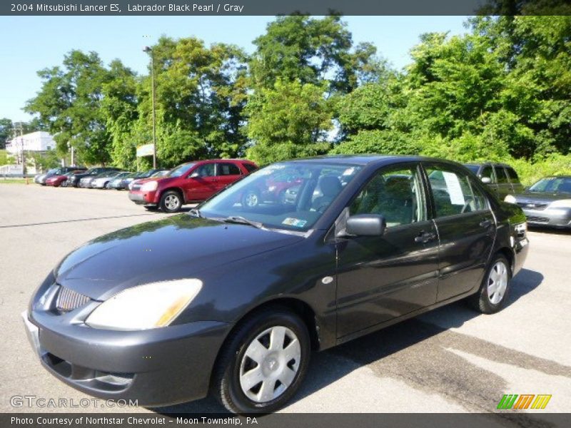 Labrador Black Pearl / Gray 2004 Mitsubishi Lancer ES