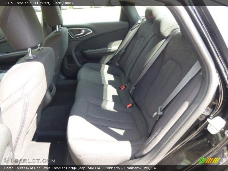 Black / Black 2015 Chrysler 200 Limited