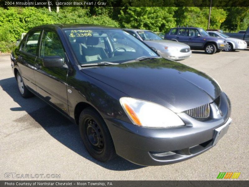 Labrador Black Pearl / Gray 2004 Mitsubishi Lancer ES