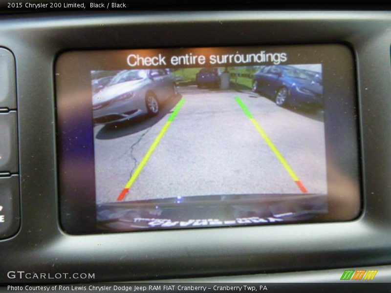 Black / Black 2015 Chrysler 200 Limited