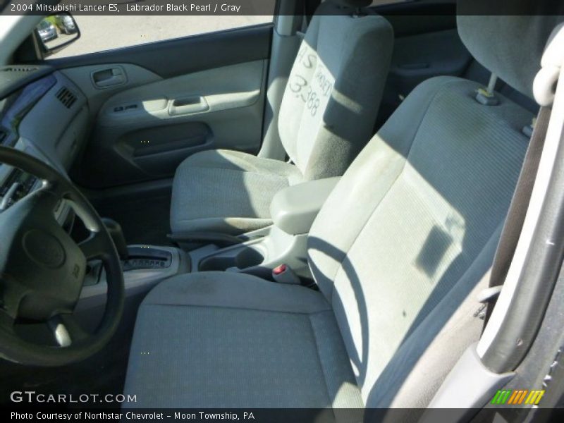 Labrador Black Pearl / Gray 2004 Mitsubishi Lancer ES