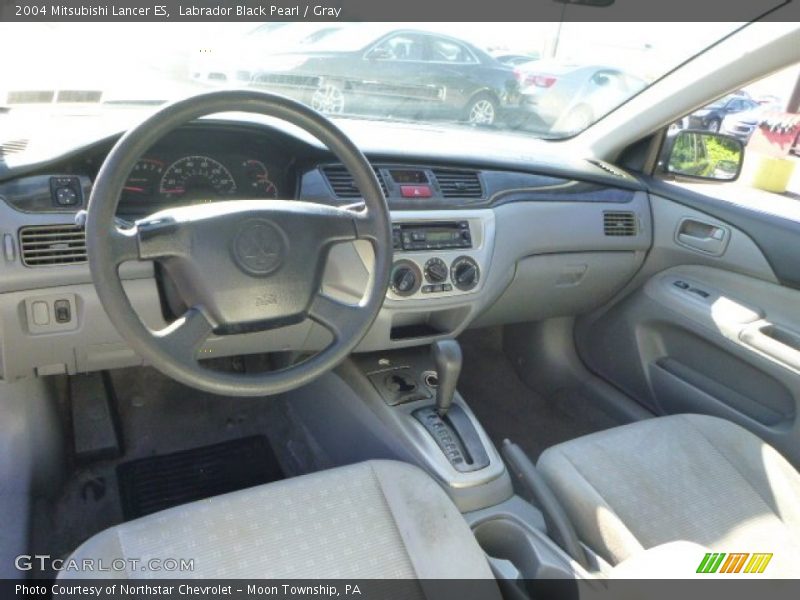 Labrador Black Pearl / Gray 2004 Mitsubishi Lancer ES