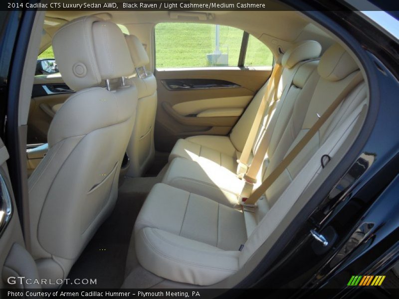 Black Raven / Light Cashmere/Medium Cashmere 2014 Cadillac CTS Luxury Sedan AWD
