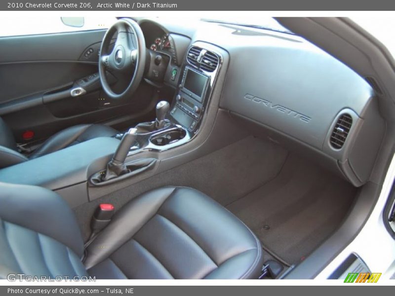  2010 Corvette Z06 Dark Titanium Interior