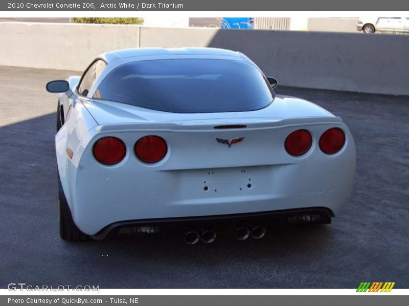 Arctic White / Dark Titanium 2010 Chevrolet Corvette Z06