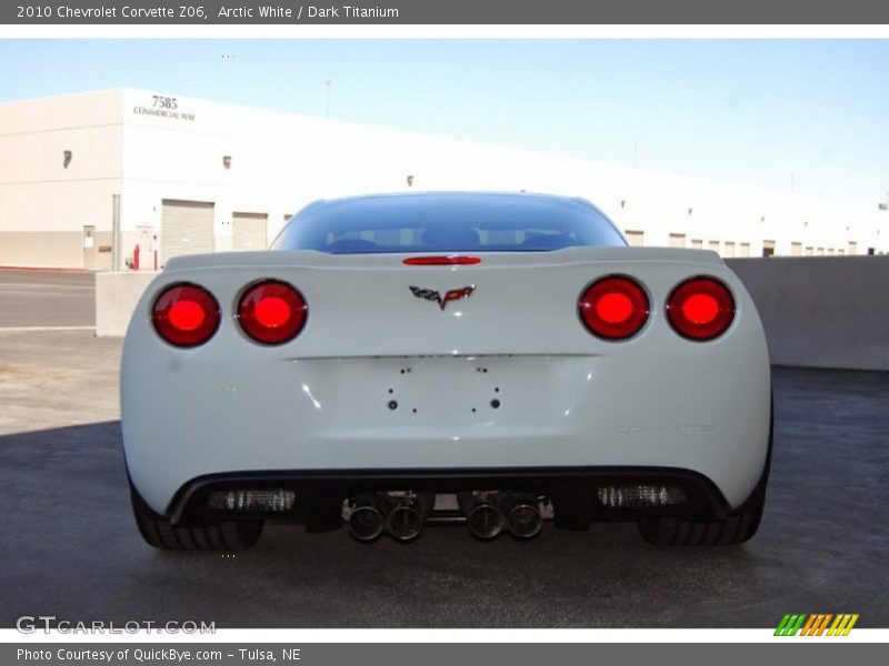 Arctic White / Dark Titanium 2010 Chevrolet Corvette Z06