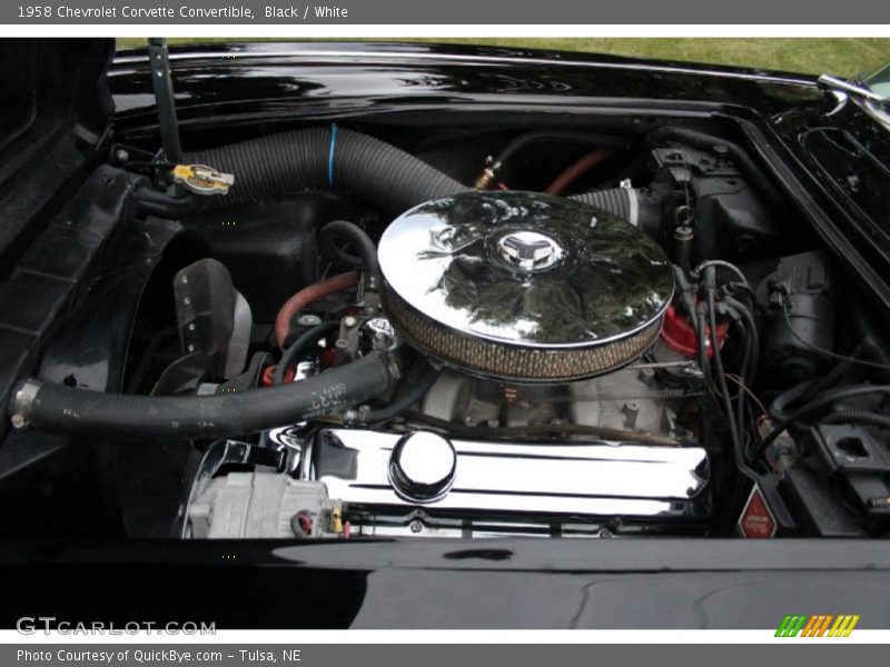  1958 Corvette Convertible Engine - 327ci V8