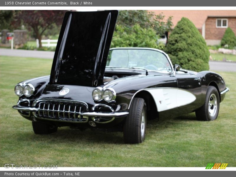  1958 Corvette Convertible Black