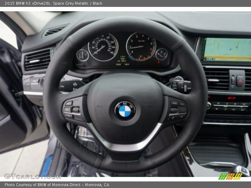  2015 X3 xDrive28i Steering Wheel