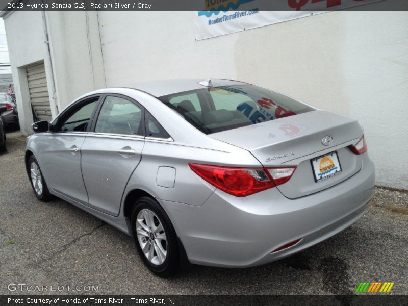 Radiant Silver / Gray 2013 Hyundai Sonata GLS