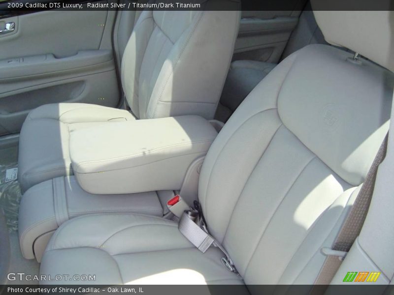 Radiant Silver / Titanium/Dark Titanium 2009 Cadillac DTS Luxury