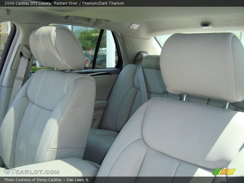 Radiant Silver / Titanium/Dark Titanium 2009 Cadillac DTS Luxury