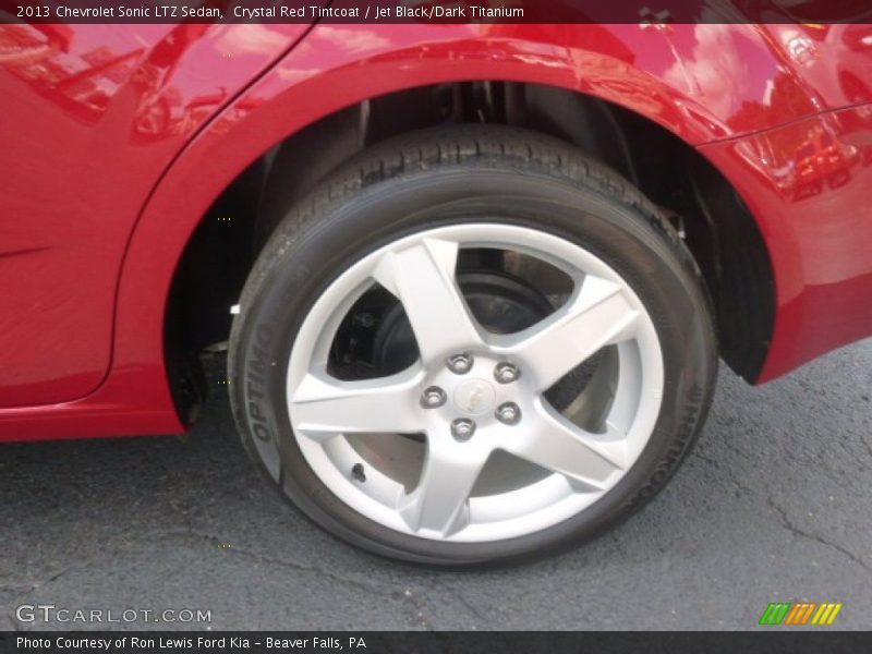  2013 Sonic LTZ Sedan Wheel