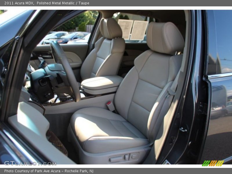 Polished Metal Metallic / Taupe 2011 Acura MDX