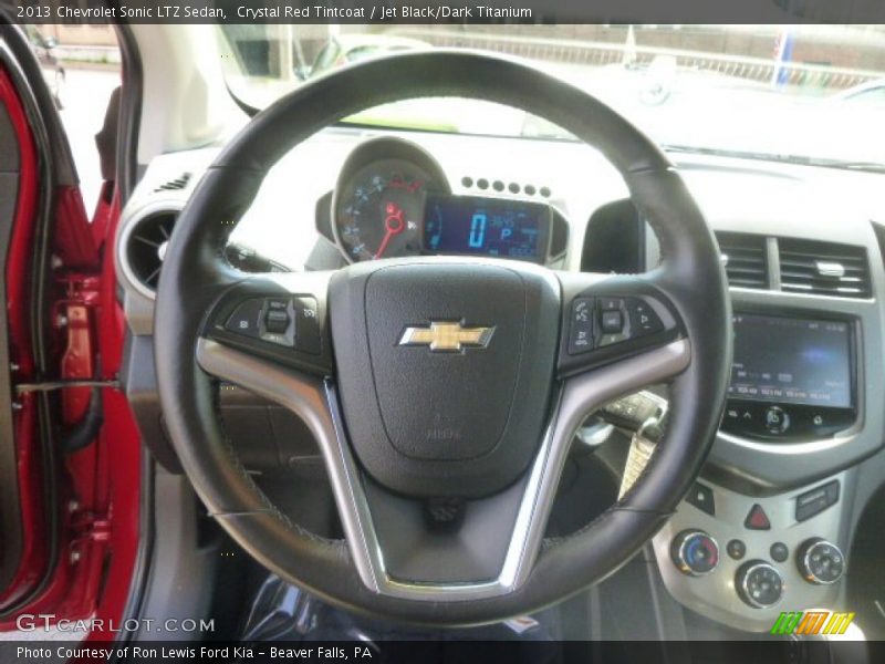  2013 Sonic LTZ Sedan Steering Wheel