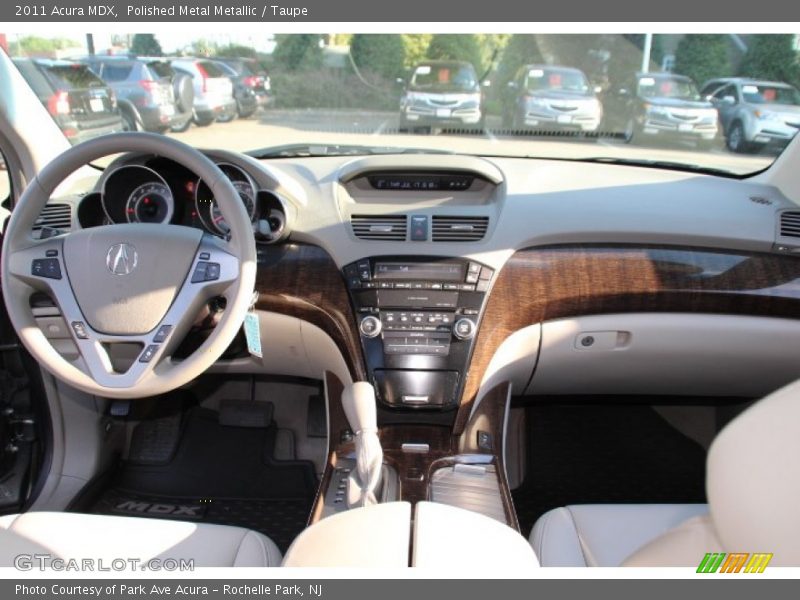 Polished Metal Metallic / Taupe 2011 Acura MDX