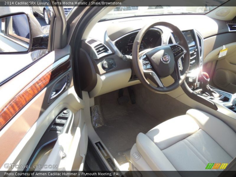 Terra Mocha Metallic / Shale/Brownstone 2014 Cadillac SRX Luxury