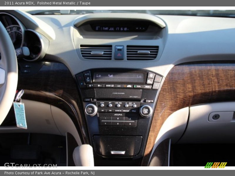 Polished Metal Metallic / Taupe 2011 Acura MDX