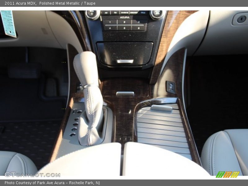 Polished Metal Metallic / Taupe 2011 Acura MDX