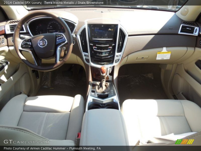 Terra Mocha Metallic / Shale/Brownstone 2014 Cadillac SRX Luxury