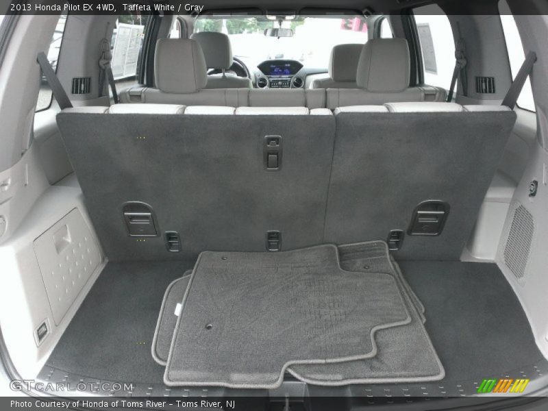 Taffeta White / Gray 2013 Honda Pilot EX 4WD