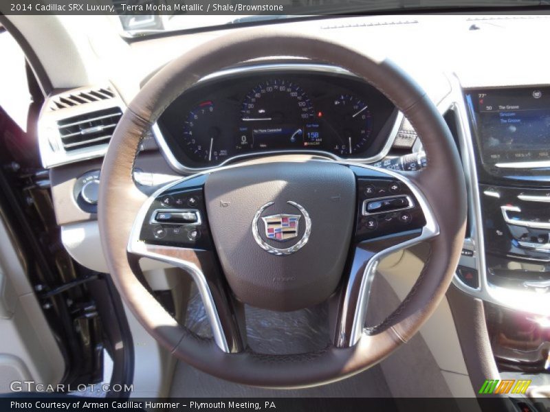 Terra Mocha Metallic / Shale/Brownstone 2014 Cadillac SRX Luxury