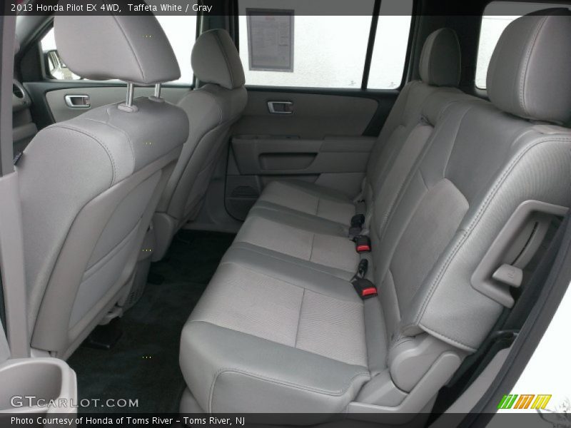 Taffeta White / Gray 2013 Honda Pilot EX 4WD