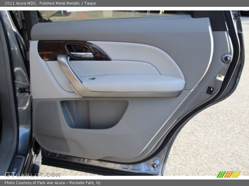 Polished Metal Metallic / Taupe 2011 Acura MDX