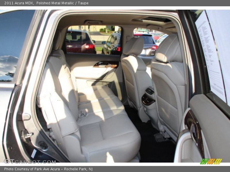 Polished Metal Metallic / Taupe 2011 Acura MDX