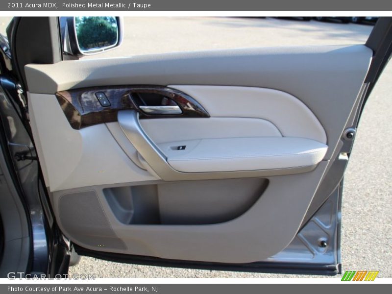Polished Metal Metallic / Taupe 2011 Acura MDX