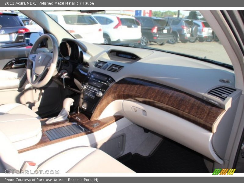 Polished Metal Metallic / Taupe 2011 Acura MDX