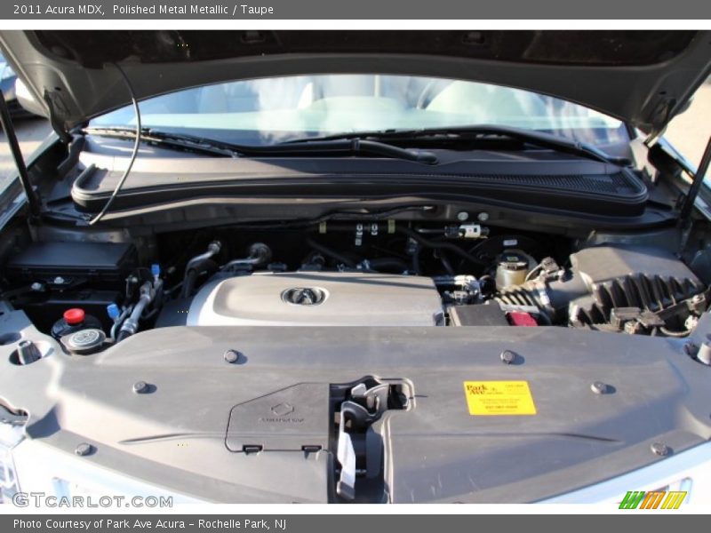 Polished Metal Metallic / Taupe 2011 Acura MDX