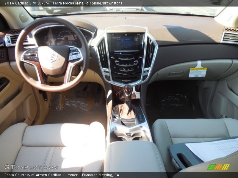 Terra Mocha Metallic / Shale/Brownstone 2014 Cadillac SRX Luxury