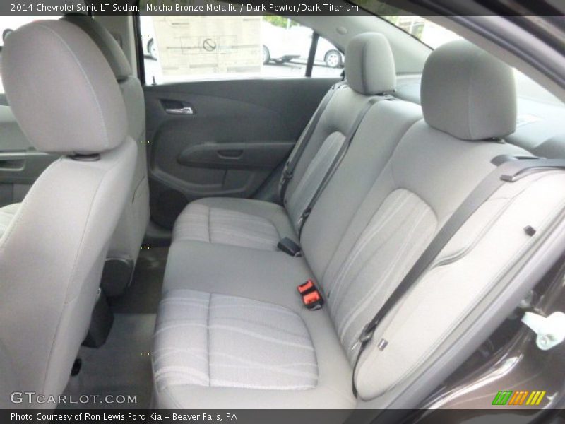 Mocha Bronze Metallic / Dark Pewter/Dark Titanium 2014 Chevrolet Sonic LT Sedan