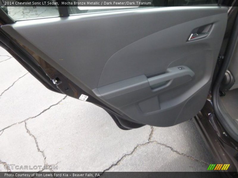 Mocha Bronze Metallic / Dark Pewter/Dark Titanium 2014 Chevrolet Sonic LT Sedan