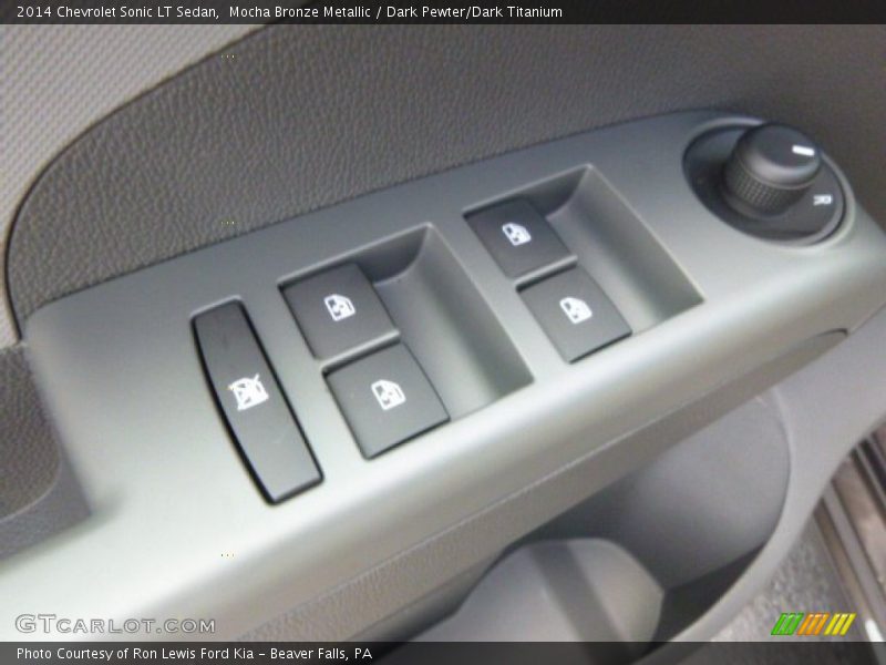 Mocha Bronze Metallic / Dark Pewter/Dark Titanium 2014 Chevrolet Sonic LT Sedan