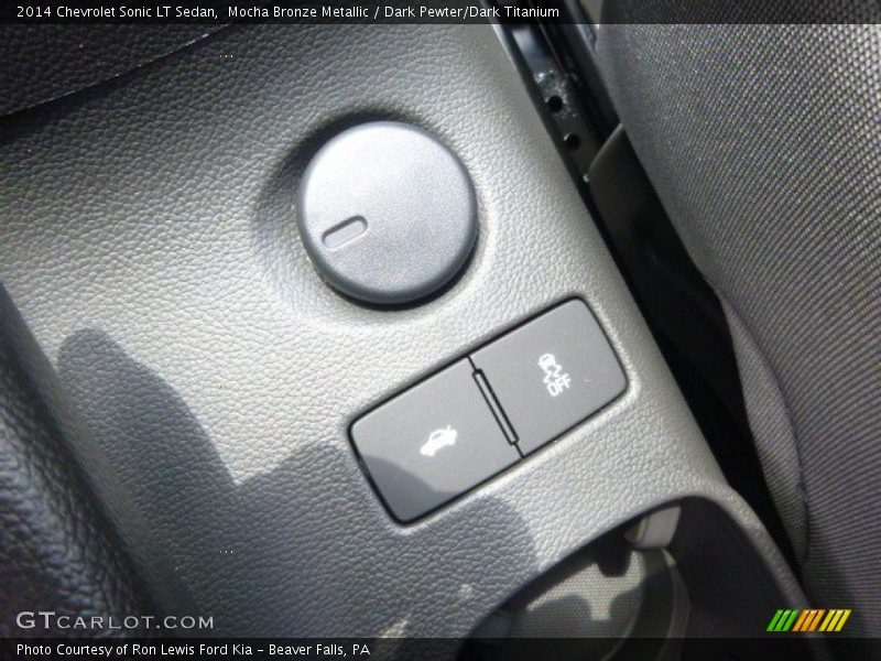 Mocha Bronze Metallic / Dark Pewter/Dark Titanium 2014 Chevrolet Sonic LT Sedan