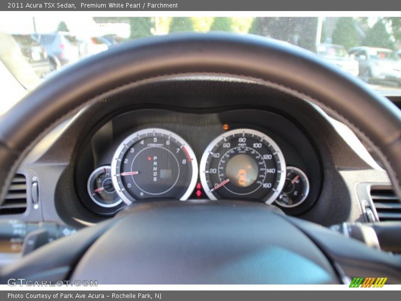 Premium White Pearl / Parchment 2011 Acura TSX Sedan