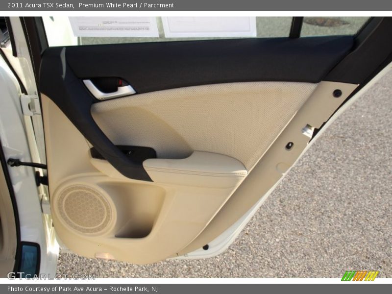 Premium White Pearl / Parchment 2011 Acura TSX Sedan