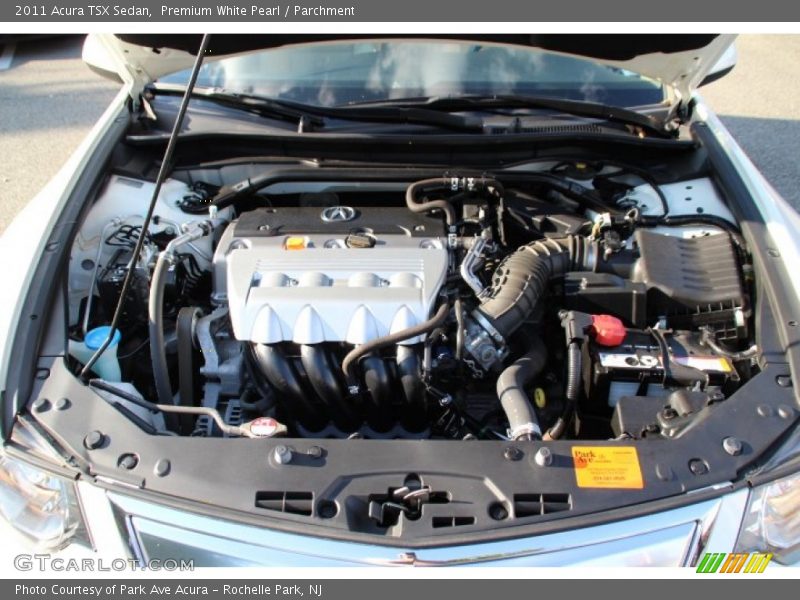 Premium White Pearl / Parchment 2011 Acura TSX Sedan