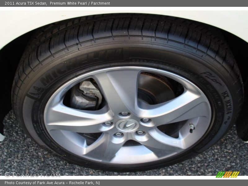 Premium White Pearl / Parchment 2011 Acura TSX Sedan