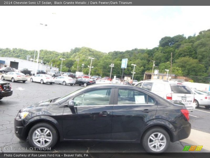 Black Granite Metallic / Dark Pewter/Dark Titanium 2014 Chevrolet Sonic LT Sedan