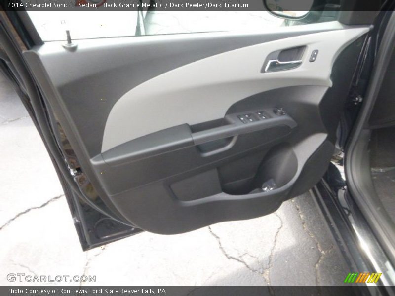 Black Granite Metallic / Dark Pewter/Dark Titanium 2014 Chevrolet Sonic LT Sedan