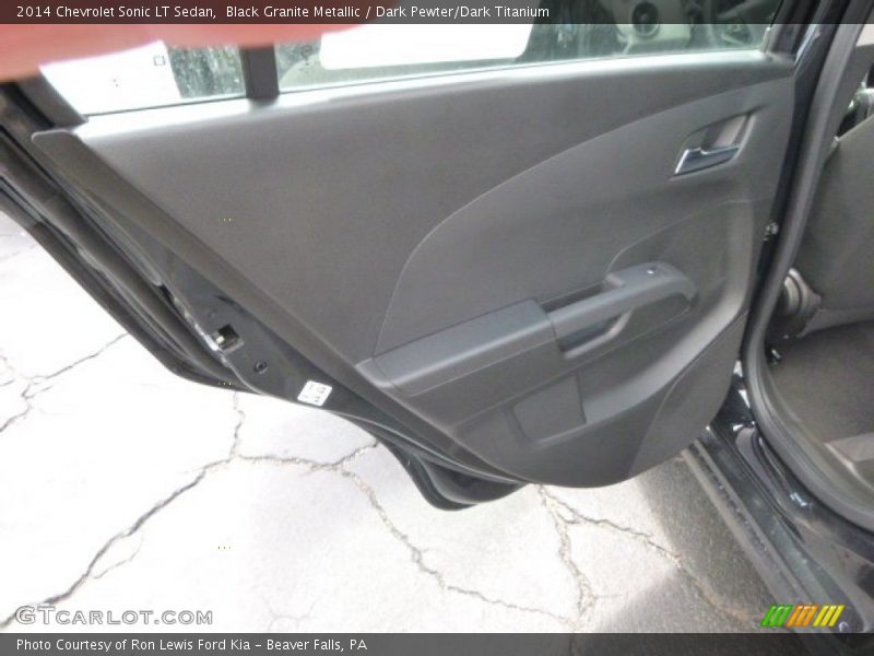 Black Granite Metallic / Dark Pewter/Dark Titanium 2014 Chevrolet Sonic LT Sedan