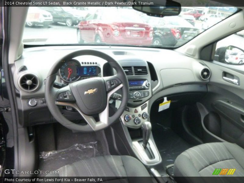 Black Granite Metallic / Dark Pewter/Dark Titanium 2014 Chevrolet Sonic LT Sedan